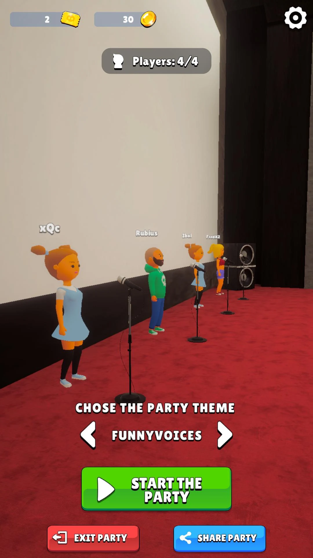 Скриншот Mimic Party 2